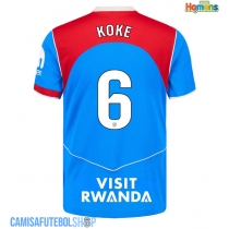 Camisa de time de futebol Atletico Madrid Koke #6 Replicas 3º Equipamento 2025-26 Manga Curta